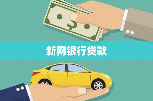 乐清新网银行贷款