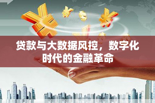 乐清贷款与大数据风控，数字化时代的金融革命
