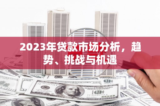 乐清2023年贷款市场分析，趋势、挑战与机遇