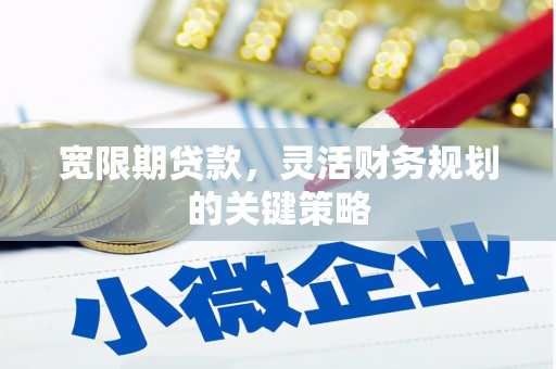 乐清宽限期贷款，灵活财务规划的关键策略
