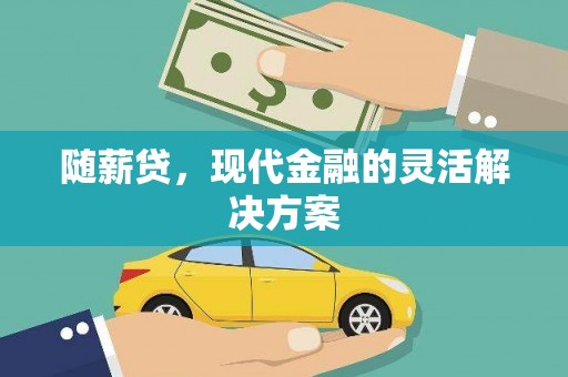 乐清随薪贷，现代金融的灵活解决方案