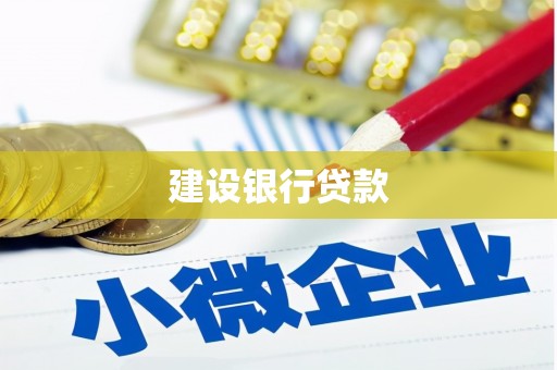 乐清建设银行贷款