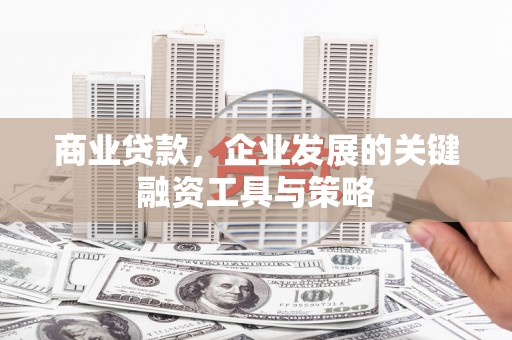 乐清商业贷款，企业发展的关键融资工具与策略