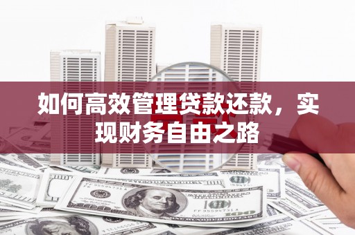 乐清如何高效管理贷款还款，实现财务自由之路