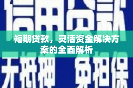 乐清短期贷款，灵活资金解决方案的全面解析