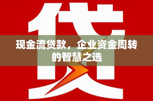 乐清现金流贷款，企业资金周转的智慧之选