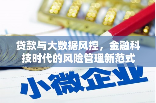 乐清贷款与大数据风控，金融科技时代的风险管理新范式