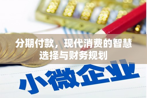 乐清分期付款，现代消费的智慧选择与财务规划
