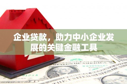 乐清企业贷款，助力中小企业发展的关键金融工具