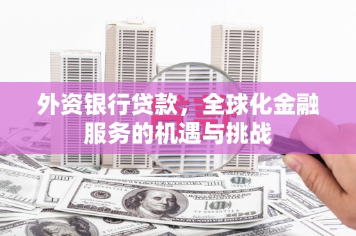 乐清外资银行贷款，全球化金融服务的机遇与挑战