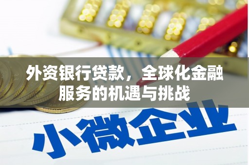 乐清外资银行贷款，全球化金融服务的机遇与挑战