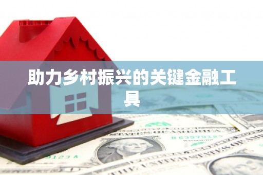 乐清助力乡村振兴的关键金融工具