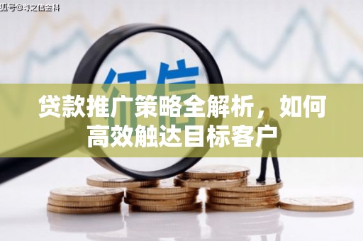 乐清贷款推广策略全解析，如何高效触达目标客户