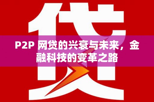 乐清P2P 网贷的兴衰与未来，金融科技的变革之路