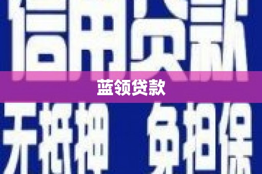乐清蓝领贷款