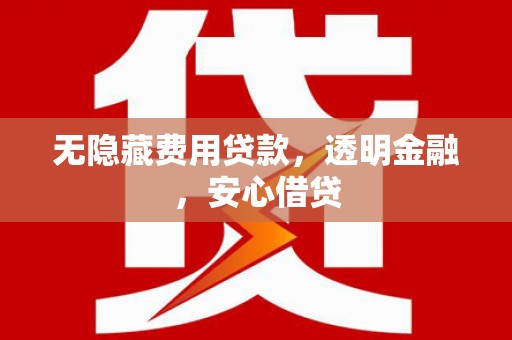 乐清无隐藏费用贷款，透明金融，安心借贷