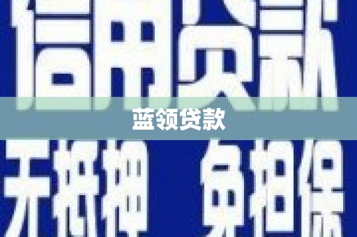乐清蓝领贷款
