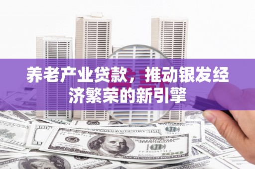 乐清养老产业贷款，推动银发经济繁荣的新引擎
