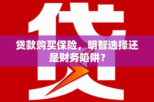 乐清贷款购买保险，明智选择还是财务陷阱？