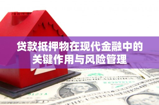 乐清贷款抵押物在现代金融中的关键作用与风险管理