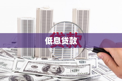 乐清低息贷款