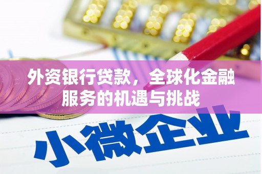 乐清外资银行贷款，全球化金融服务的机遇与挑战