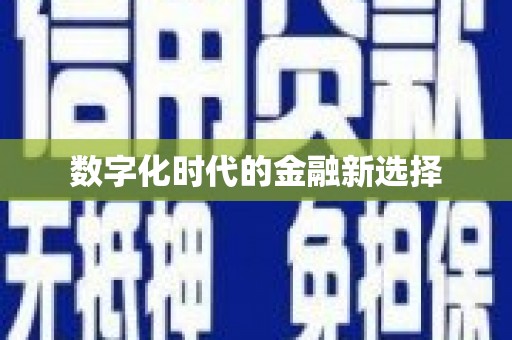 乐清数字化时代的金融新选择