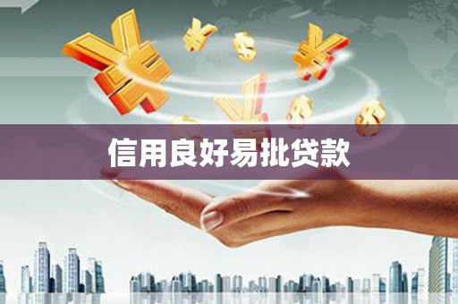 乐清信用良好易批贷款