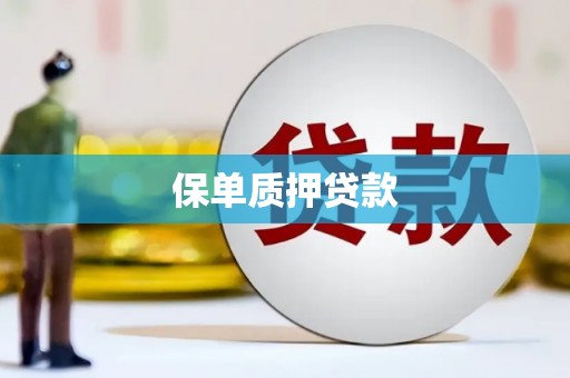 乐清保单质押贷款